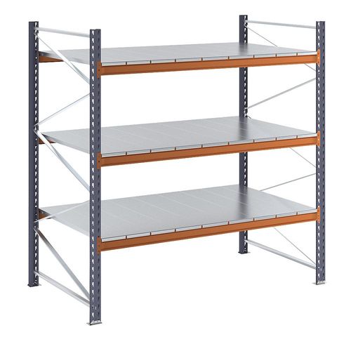 4061753273864 - Weitspannregal Feldlast 8000 kg HxBxT 2000 x 19862 x 1100 mm Grundregal kaiserkraft