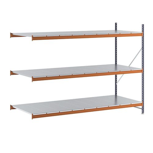 4061753272263 - Weitspannregal Feldlast 6000 kg HxBxT 2000 x 2749 x 1100 mm Anbauregal kaiserkraft