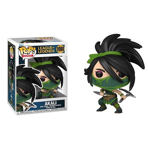 0889698838573 - Akali Vinyl Figur 1080 Funko Pop! multicolor