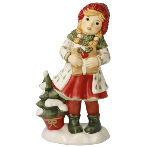 4005169374098 - Dekofigur GOEBEL Mit Liebe schenken bunt B6cm H145cm T8cm Steingut Dekofiguren 8 x 6 x 145 cm