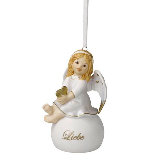 4005169373800 - Dekofigur GOEBEL Engel Engelglöckchen Liebe bunt B55cm H95cm T55cm Biskuitporzellan Dekofiguren 55 x 55 x 95 cm