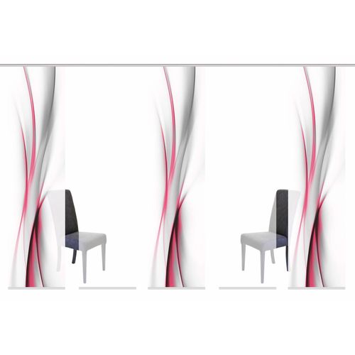 4056751138864 - Schiebegardine HOME WOHNIDEEN UFA rot B60cm H245cm Polyester Gardinen HxB 245x60 inkl Befestigungszubehör 4056751138864 - Schiebegardine HOME WOHNIDEEN UFA rot B60cm H245cm Polyester Gardinen HxB 245x60 inkl Befestigungszubehör