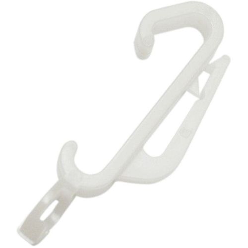 4003018334088 - Gardinengleiter Gardinen-Clip-Gleiter Gr 1 weiß 20 Stk Kunststoff Gardinenbefestigungen an jeder Position verwendbar
