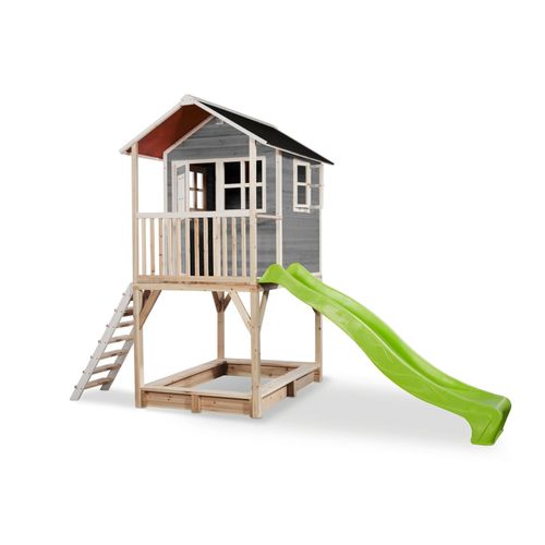 8720088268926 - Exit Toys Loft 700 Holzspielhaus - grau