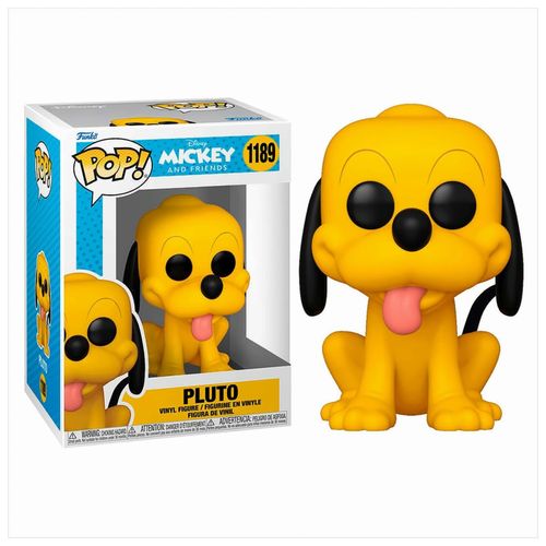 0889698596251 - Mickey Mouse Pluto Vinyl Figur 1189 Funko Pop! multicolor 0889698596251 - Mickey Mouse Pluto Vinyl Figur 1189 Funko Pop! multicolor