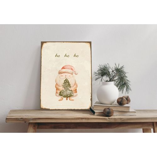 4067437115314 - Alu-Dibond-Druck QUEENCE Weihnachtsmann braun (farbe bild(er) braun) B20cm H30cm T02cm Alu Dibond Bilder ho ho ho Schild 4067437115314 - Alu-Dibond-Druck QUEENCE Weihnachtsmann braun (farbe bild(er) braun) B20cm H30cm T02cm Alu Dibond Bilder ho ho ho Schild