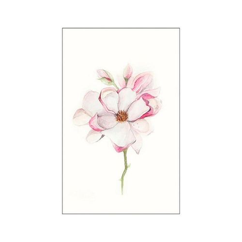 4055065151958 - Bild KOMAR Magnolia Blossom rosa (farbe bild(er) rosa) B50cm H70cm Holz Papier Bilder Wandbild zur Dekoration - ohne Rahmen