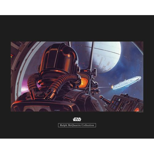 4055065164521 - Bild KOMAR Star Wars Classic RMQ TIE-Fighter Pilot bunt (farbe bild(er) bunt) B50cm H40cm Holz Papier Bilder Wandbild zur Dekoration im Kinderzimmer - ohne Rahmen