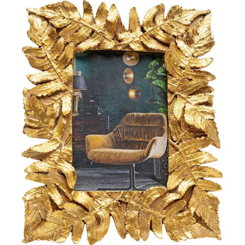 4025621530404 - Einzelrahmen DESIGN Bilderrahmen Gold Leaves 10x15cm gold (goldfarben) Polyresin Bilderrahmen 4025621530404 - Einzelrahmen DESIGN Bilderrahmen Gold Leaves 10x15cm gold (goldfarben) Polyresin Bilderrahmen