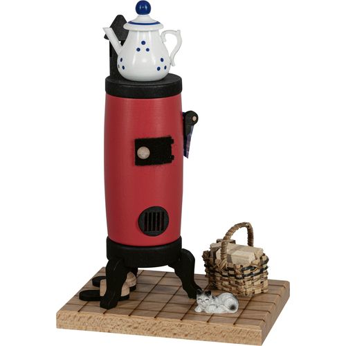 4262426480422 - Räuchermännchen SAICO ORIGINAL Räucherofen Küchenherd rot H21cm L13cm T95cm Holz Räucherdeko BxHxT 13x21x95 cm 4262426480422 - Räuchermännchen SAICO ORIGINAL Räucherofen Küchenherd rot H21cm L13cm T95cm Holz Räucherdeko BxHxT 13x21x95 cm