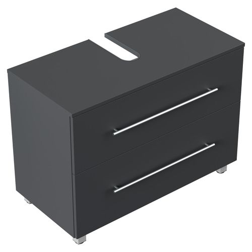 4251982676622 - Mondial Universal Unterbau auf Standfüßen 85 cm SoftClose weiss hochglanz