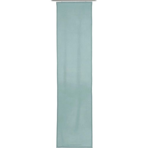 4021626067433 - Schiebegardine GÖZZE Linus Schiebevorhang Gr 1 blau (aquablau) B60cm H245cm Polyester Gardinen HxB 245x60 Uni Panamagewebe inkl Zubehör