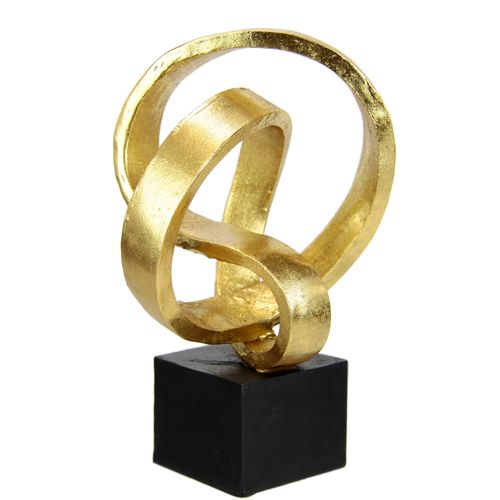 4019844802875 - Dekofigur IGEA Moderne Deko Skulptur gold B17cm H25cm Polyresin Dekofiguren Ornamente Statue Dekoration Figuren Geschenkidee silber 4019844802875 - Dekofigur IGEA Moderne Deko Skulptur gold B17cm H25cm Polyresin Dekofiguren Ornamente Statue Dekoration Figuren Geschenkidee silber