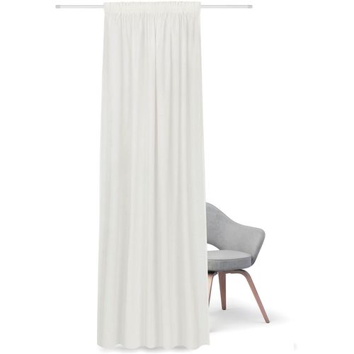 4007863646938 - Gardine FEEL OF NATURE Torben Gardinen Gr 245 cm Kräuselband 140 cm weiß Kräuselband Gardine HxB 245x140