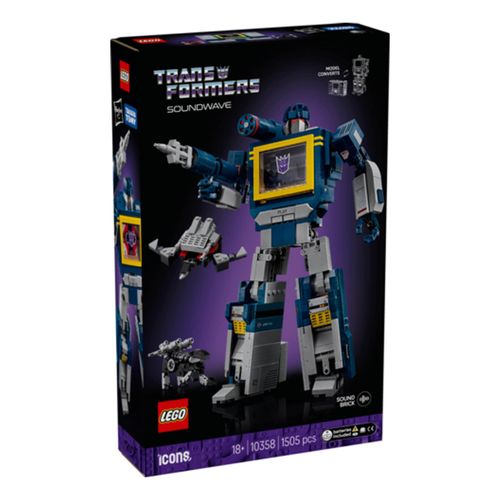 5702017829173 - 10358 Icons Transformers Soundwave Konstruktionsspielzeug