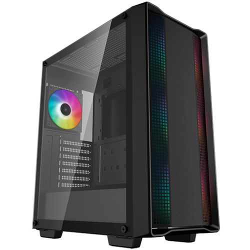 6933412774570 - DeepCool CC560 Midi-Tower PC-Gehäuse Schwarz 4 Vorinstallierte LED Lüfter 6933412774570 - DeepCool CC560 Midi-Tower PC-Gehäuse Schwarz 4 Vorinstallierte LED Lüfter