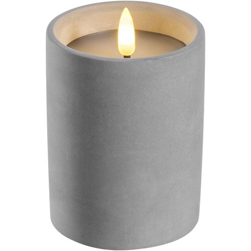4002541438539 - LED-Leuchte LEONARDO Silenzio grau B75cm H10cm T75cm Ø75cm Beton Kerzenhalter in edlem Betongefäß 4002541438539 - LED-Leuchte LEONARDO Silenzio grau B75cm H10cm T75cm Ø75cm Beton Kerzenhalter in edlem Betongefäß