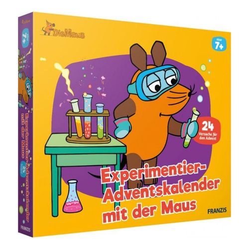 4019631671851 - Experimentier-Adventskalender mit der Maus Experimente Adventskalender