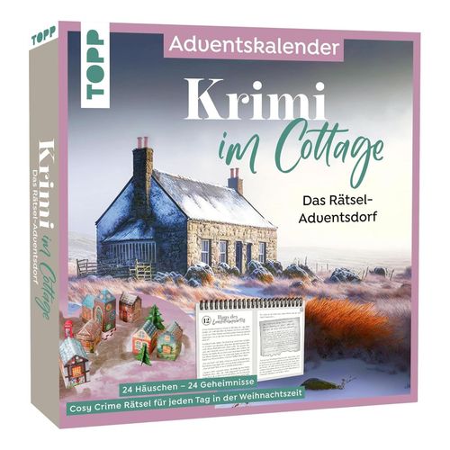 4007742186319 - Dietrich Anna-Laura Krimi im Cottage - Das Rätsel-Weihnachtsdorf - Adventskalender