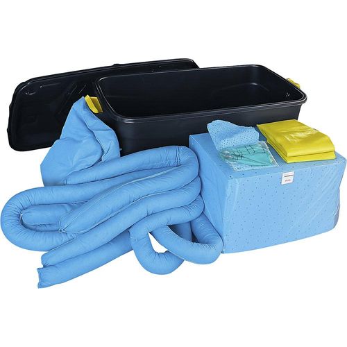 4262512392059 - eurokraft basic Leckage-Notfallset in Rollkoffer Bindung 150 l Ausführung Öl blau 4262512392059 - eurokraft basic Leckage-Notfallset in Rollkoffer Bindung 150 l Ausführung Öl blau