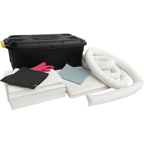 4262512392370 - eurokraft basic Leckage-Notfallset in Rollkoffer Bindung 75 l Ausführung Öl weiß 4262512392370 - eurokraft basic Leckage-Notfallset in Rollkoffer Bindung 75 l Ausführung Öl weiß