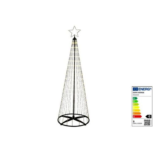 4036812131478 - LED Metall Baum 300 cm Weihnachtsbaum 550 LED inkl Timer Fernbedienung