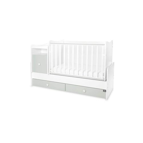 3800166107523 - Babybett Trend Plus 70x160cm Schreibtisch Kinderbett Schubladen Kommode grün 3800166107523 - Babybett Trend Plus 70x160cm Schreibtisch Kinderbett Schubladen Kommode grün