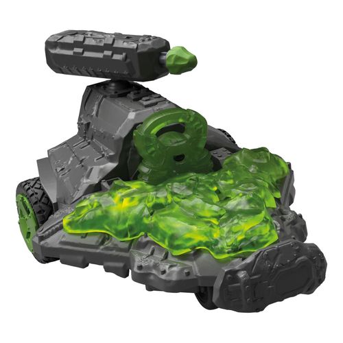 4059433716848 - Eldrador Creatures Stein Düsenjet Fahrzeug mit Mini Cretaure Spielfigur