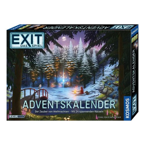4002051685348 - KOSMOS Adventskalender EXIT- Das Spiel Der Zauber von Weihnachten mehrfarbig