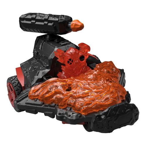 4059433716824 - Eldrador Creatures Lava Düsenjet Fahrzeug mit Mini Cretaure Spielfigur