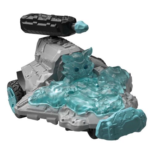 4059433716831 - Eldrador Creatures Eis Düsenjet Fahrzeug mit Mini Cretaure Spielfigur