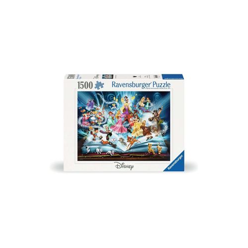 4005555007104 - Ravensburger Puzzle 12000710 - Disneys magisches Märchenbuch - 1500 Teile Puzzle für Erwachsene und Kinder ab 14 Jahren Disney Puzzle