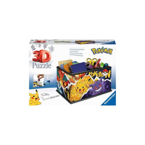 4005556115464 - RAVENSBURGER Aufbewahrungsbox Pokémon 3D Puzzle Mehrfarbig 4005556115464 - RAVENSBURGER Aufbewahrungsbox Pokémon 3D Puzzle Mehrfarbig