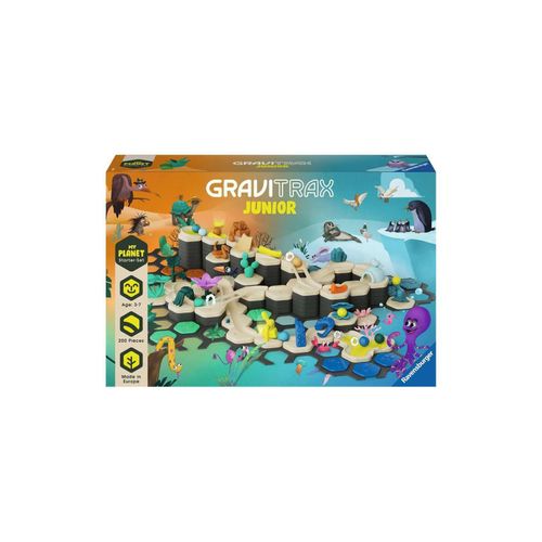 4005556270590 - Ravensburger GraviTrax Junior Starter-Set XXL - Erweiterbare Kugelbahn für Kinder Murmelbahn aus umweltfreundlichen Materialen mit Themenwelten Lernspielzeug und Konstruktionsspielzeug ab 3 Jahren 4005556270590 - Ravensburger GraviTrax Junior Starter-Set XXL - Erweiterbare Kugelbahn für Kinder Murmelbahn aus umweltfreundlichen Materialen mit Themenwelten Lernspielzeug und Konstruktionsspielzeug ab 3 Jahren