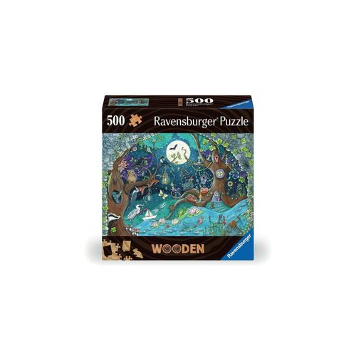 4005556175161 - Ravensburger Puzzle 17516 - Fantasy Forest - 500 Teile Holzpuzzle für Kinder und Erwachsene ab 14 Jahren mit stabilen individuellen Puzzleteilen und 40 kleinen Holzfiguren (Whimsies) 4005556175161 - Ravensburger Puzzle 17516 - Fantasy Forest - 500 Teile Holzpuzzle für Kinder und Erwachsene ab 14 Jahren mit stabilen individuellen Puzzleteilen und 40 kleinen Holzfiguren (Whimsies)