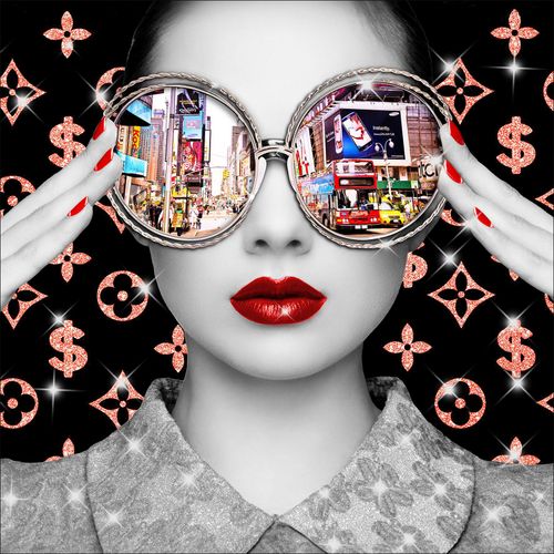 4019449529139 - Glasbild BLING BLING NEW YORK