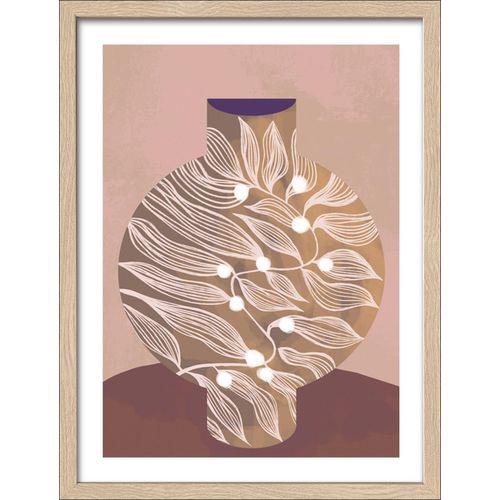 4019449529627 - Gerahmtes Bild LEAF PATTERN