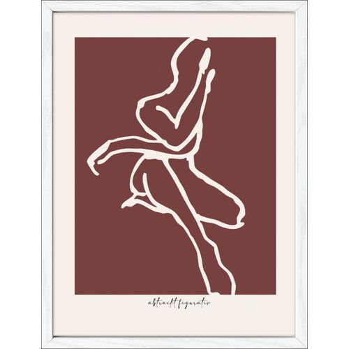 4019449529610 - Gerahmtes Bild LINE DRAWING