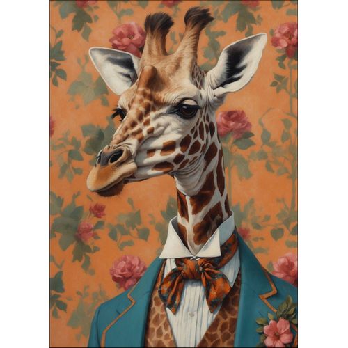 4019449529962 - Aludibondbild GIRAFFE IN SUIT