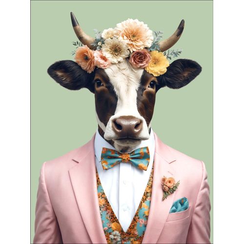 4019449528354 - Keilrahmenbild CRAZY COW