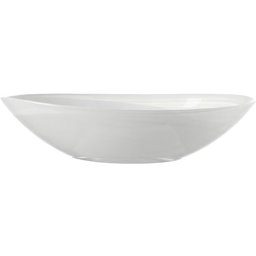 4045037311985 - Dekoschale LEONARDO ALABASTRO 22 cm oval 4er-Set weiß Ø22cm Glas Dekoschalen
