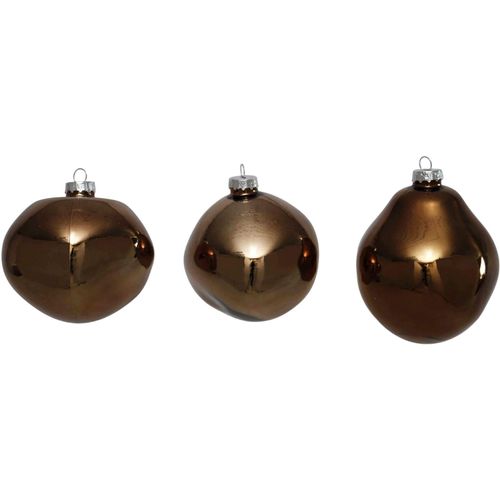 4255572249432 - Weihnachtsbaumkugel Birdelle glänzend Weihnachtsdeko Christbaumschmuck Christbaumkugeln braun Ø10cm Glas Weihnachtsbaumkugeln Weihnachtsbaumkugeln Baumkugeln in organischer Form Ø 10 cm organische Kugeln aus Glas 4255572249432 - Weihnachtsbaumkugel Birdelle glänzend Weihnachtsdeko Christbaumschmuck Christbaumkugeln braun Ø10cm Glas Weihnachtsbaumkugeln Weihnachtsbaumkugeln Baumkugeln in organischer Form Ø 10 cm organische Kugeln aus Glas