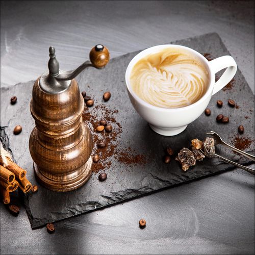 4019449445026 - PRO ART Glasbild CAFÉ I (BHT 30x30x130 cm) BHT 30x30x130 cm bunt Acrylglasbild