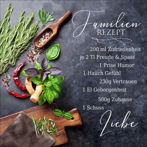 4019449445446 - PRO ART Glasbild KOCHKREATION III (LB 50x50 cm) LB 50x50 cm bunt Acrylglasbild 4019449445446 - PRO ART Glasbild KOCHKREATION III (LB 50x50 cm) LB 50x50 cm bunt Acrylglasbild