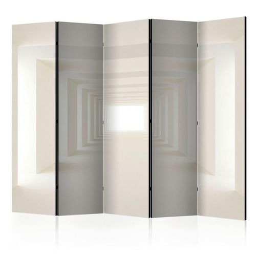 5905151661276 - artgeist Paravent Creme Weiß Holz Textil Kiefer massiv Abstraktes 225x172x3 cm Motiv auf Vorderseite Wohnzimmer Raumteiler & 5905151661276 - artgeist Paravent Creme Weiß Holz Textil Kiefer massiv Abstraktes 225x172x3 cm Motiv auf Vorderseite Wohnzimmer Raumteiler &