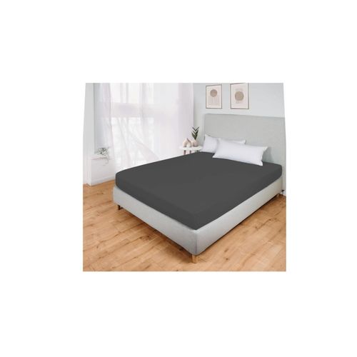 4311536076404 - Dekor Flausch-Spannbettlaken Doppel - anthrazit 4311536076404 - Dekor Flausch-Spannbettlaken Doppel - anthrazit