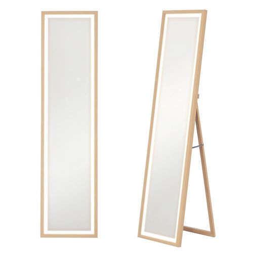 4255633596703 - Ganzkörperspiegel Hartglas MDF