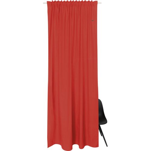 4005414456920 - Vorhang ESPRIT Neo Gardinen Gr 250 cm verdeckte Schlaufen 130 cm rot (rot rostrot rost) Verdeckte Schlaufen aus nachhaltiger Baumwolle blickdicht