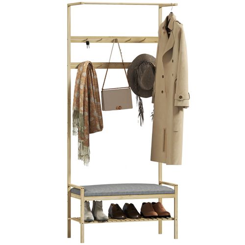 4255826897259 - Garderobe Bambus
