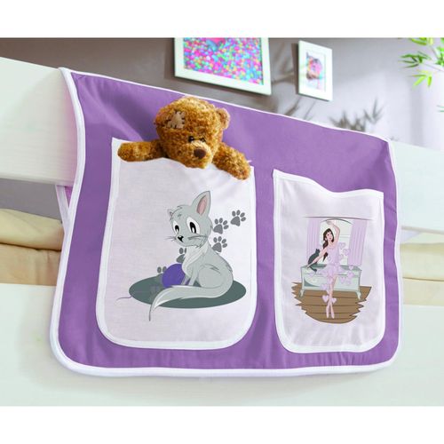 4251105910503 - TiCAA Kinder Bett-Tasche für Hochbett und Etagenbett